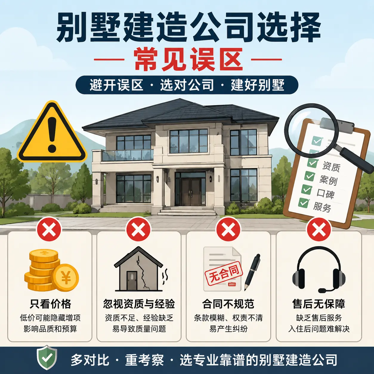 观山湖 别墅建造公司推荐:了解市场行情与服务内容