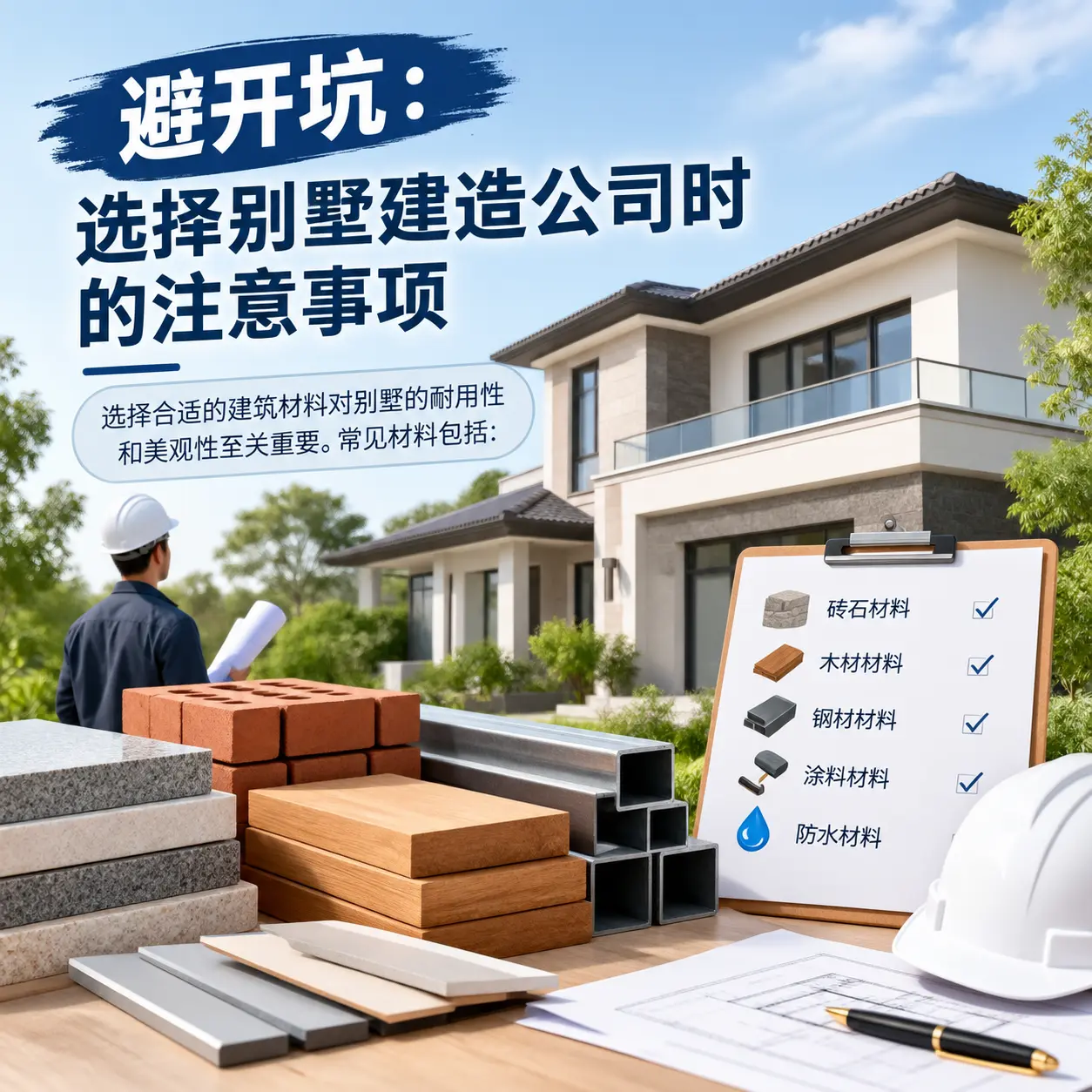 避开坑:选择 观山湖 别墅建造公司时的注意事项