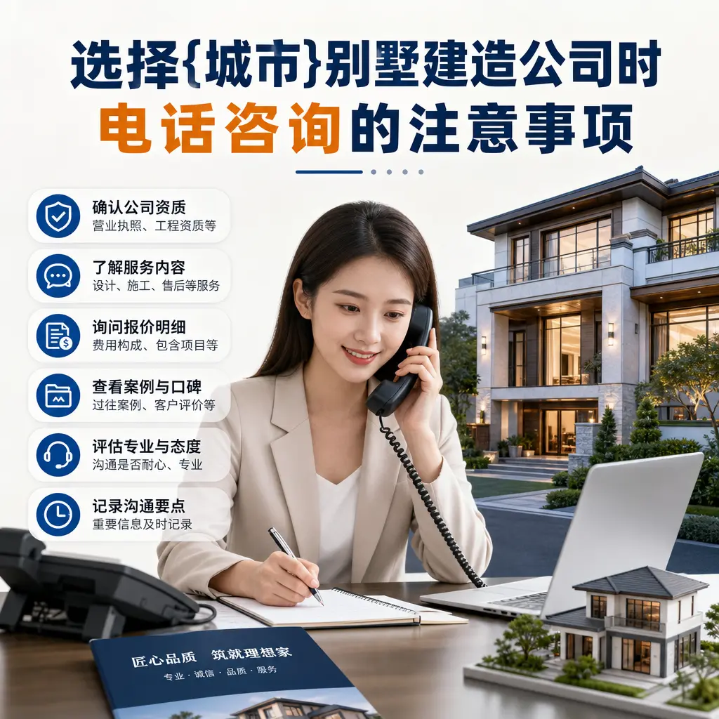 选择观山湖别墅建造公司时，电话咨询的注意事项