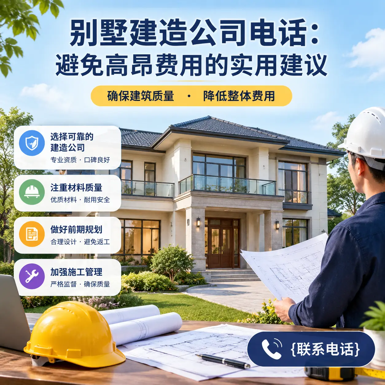 观山湖别墅建造公司电话：避免高昂费用的实用建议