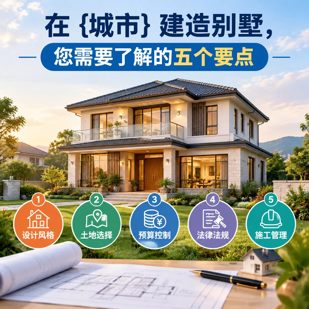 在 观山湖 建造别墅，您需要了解的五个要点