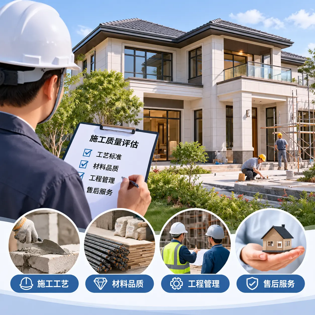 在 观山湖 建造别墅,如何挑选靠谱的公司?
